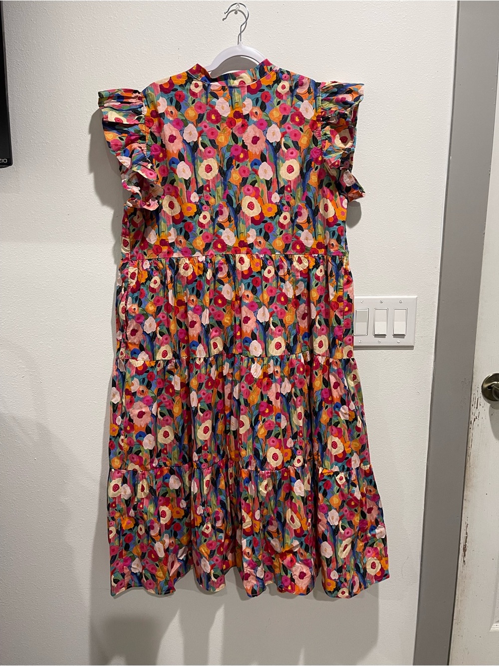 Chic Soul Multicolor Floral Midi Dress - Picture 4 of 6